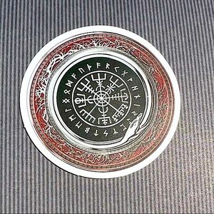 Snake Eternity Viking Old Norse God Masculine Warrior Celtic Art Single Sticker